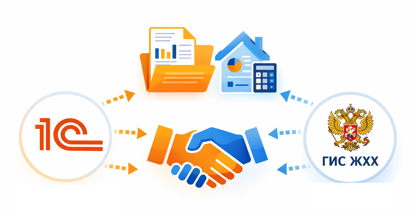 Обмен данными 1С:ЖКХ и ГИС ЖКХ